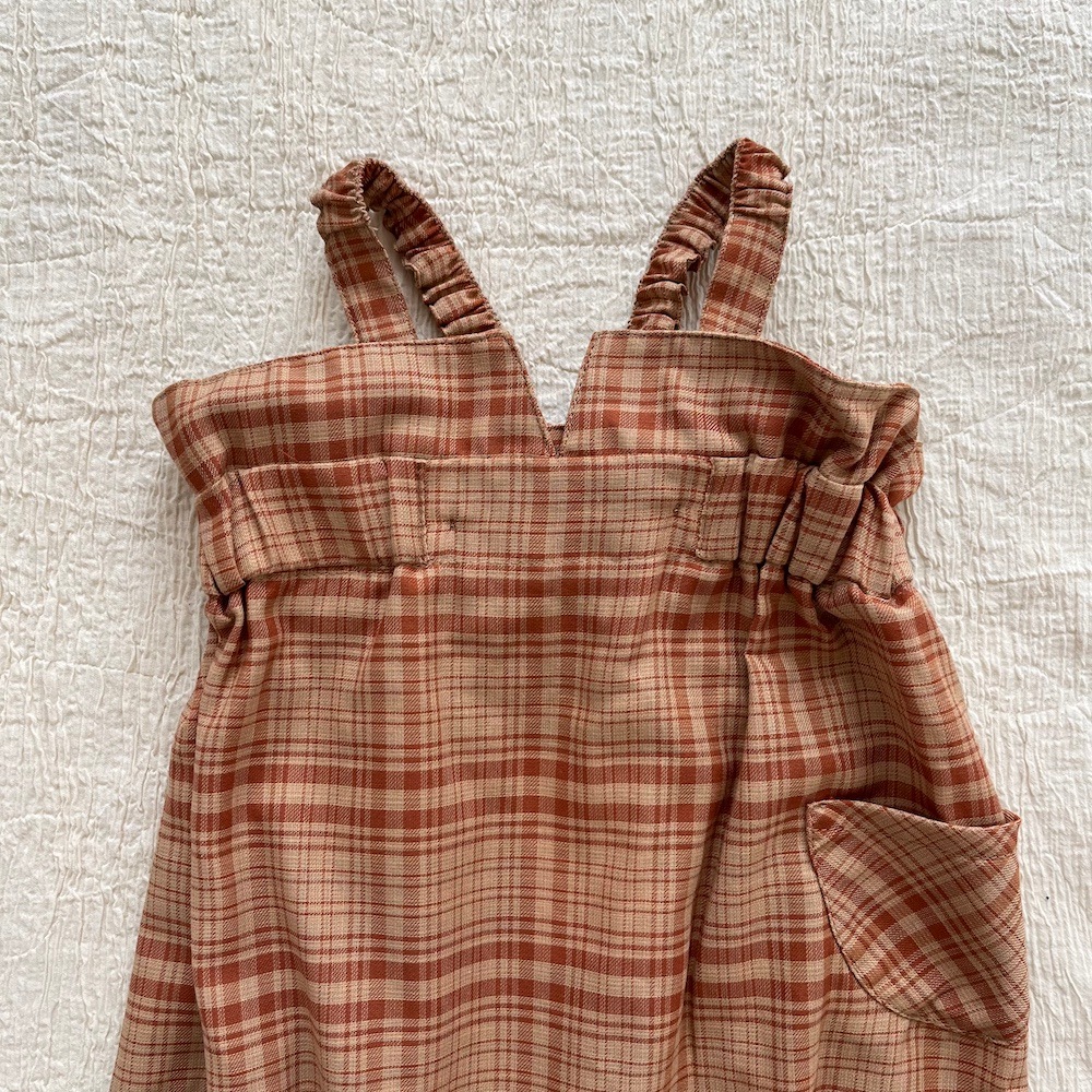 【HELLO LUPO】Carrot Bloomers - Arancione quadri