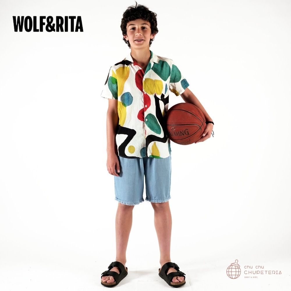 ★wolf&rita★ ROBERTO BLUE AVALANCHE 柄シャツ WOLF&RITA 21AW】ROBERTO BLUE AVALANCHE “シャツ” |