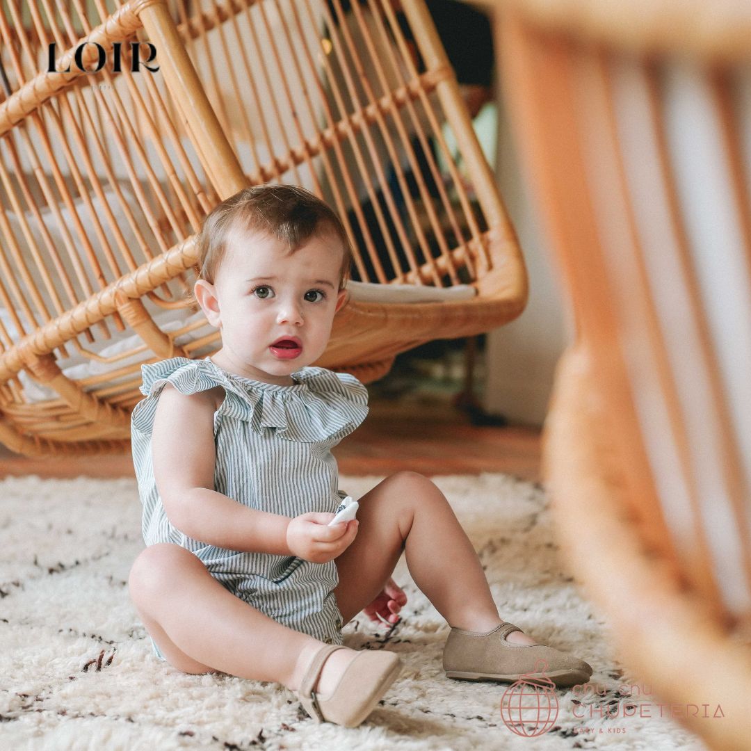 ロンパース・カバーオール loir paris rompers MARTHE plumeti 24ss LOIR paris】Romper Marthe | ALL | chu chu CHUPETERIA