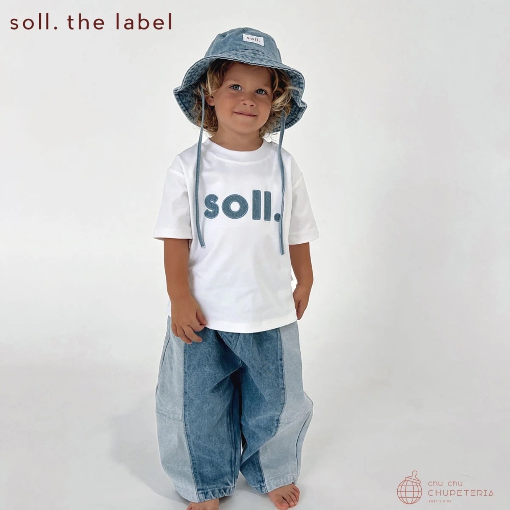 Soll.the label デニムサロペット　1y Soll.the label デニムサロペット 1y soll. the label】- ソルザ