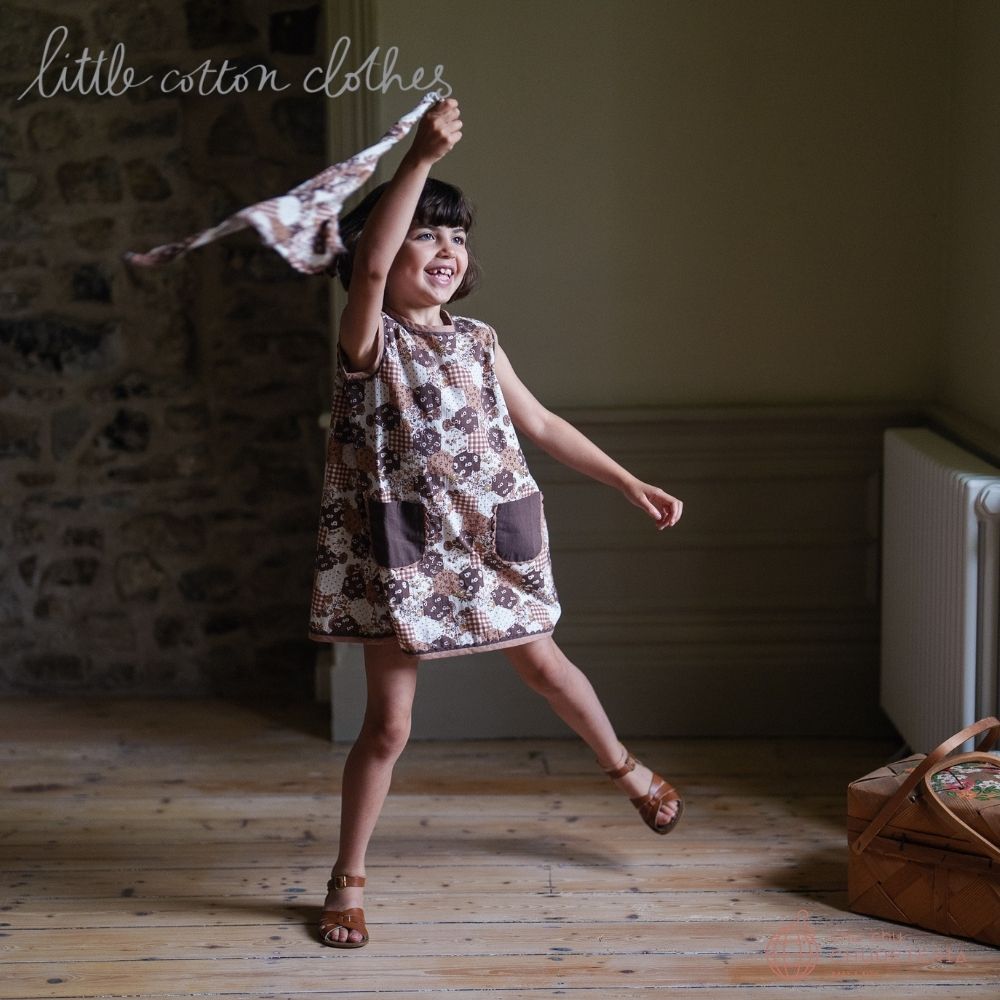 Little Cotton Clothes】Hannah Dress Patchwork Print | Brand