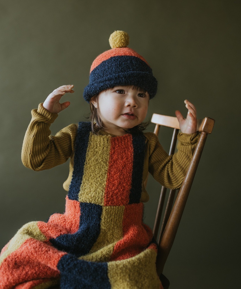 MABLI ニットワンピース　4y MABLI ニットワンピース 4y MABLI(マブリ) ニットワンピース 4Y