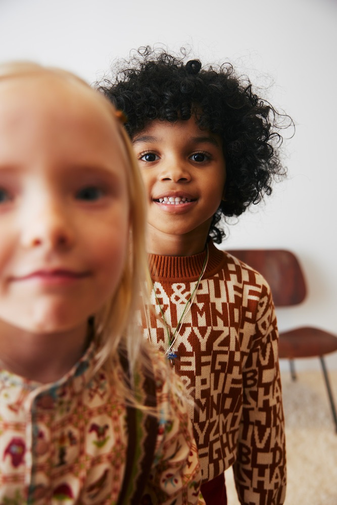 Misha & Puff】ラスト1点_5Y: Range Sweater - Acorn Alphabet