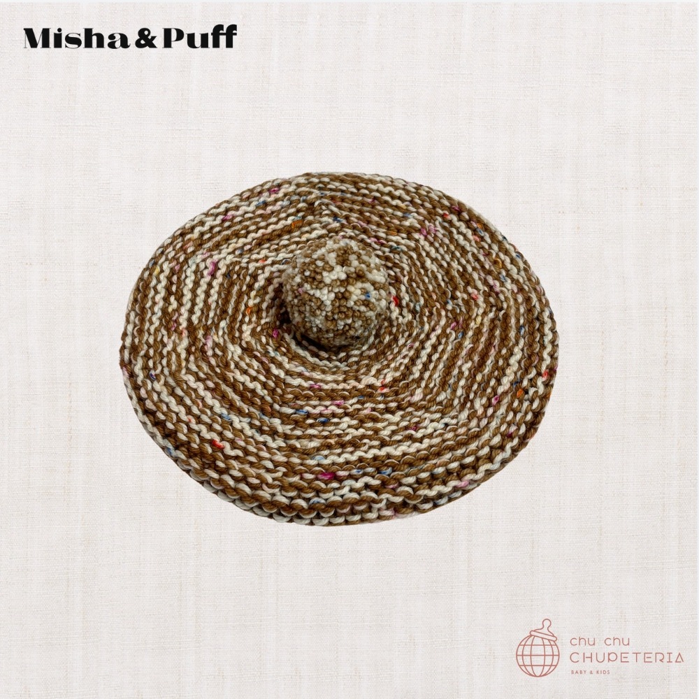 帽子 misha and puff Popcorn Beret 2-4y Misha & Puff】2-4Y,4-8Y : Marl Beret - Acorn + Lollipop