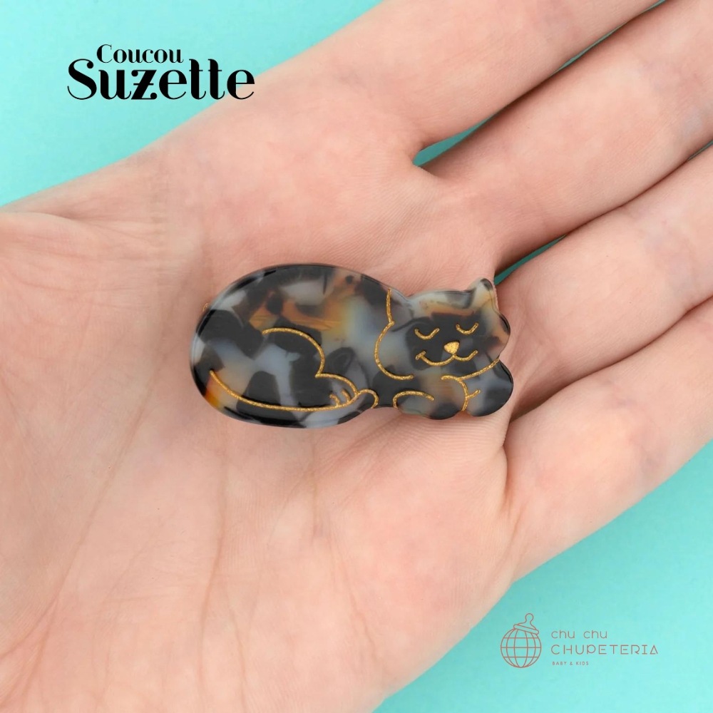 【Coucou Suzette】Tortoiseshell Cat Hair Clip