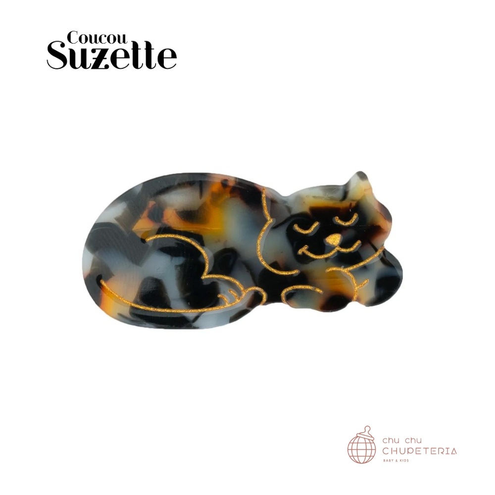 【Coucou Suzette】Tortoiseshell Cat Hair Clip