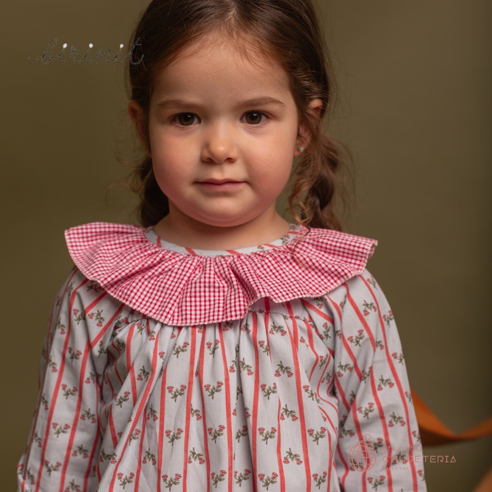 【Birinit Petit】Blue Castores blouse and bloomer set Brand,Birinit Petit chu chu CHUPETERIA