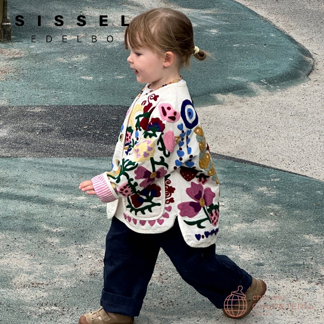 sissel edelbo キッズ キルティングジャケット