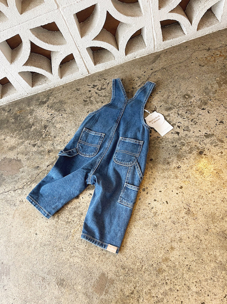 【TWIN COLLECTIVE】CARPENTER OVERALL  - Blue Night