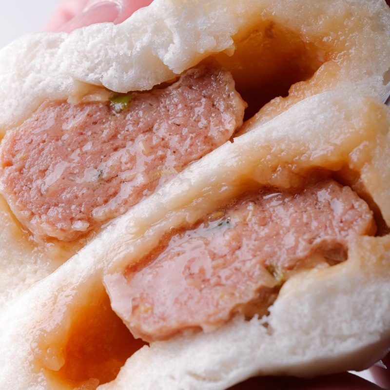 点心師手作り 中国飯店の肉まん【2個】野菜まん【2個】セット