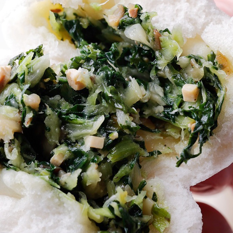 点心師手作り 中国飯店の野菜まん【4個セット】