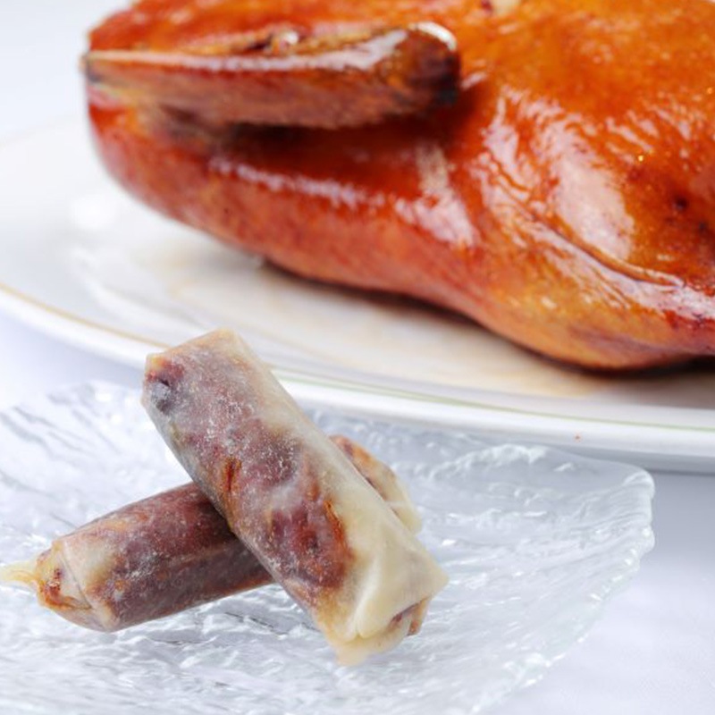 北京ダック4本と鴨肉入りたまり醤油の五目炒飯セット