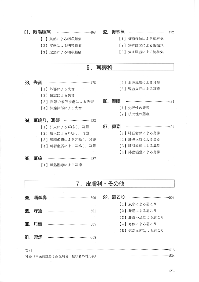 針灸学［臨床篇］