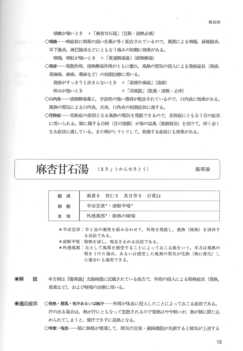 漢方方剤ハンドブック