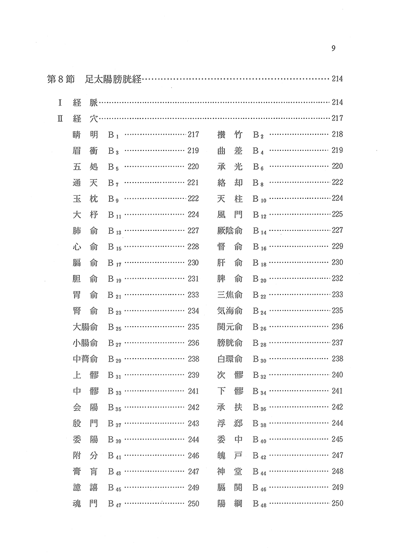 針灸経穴辞典　【第２版】