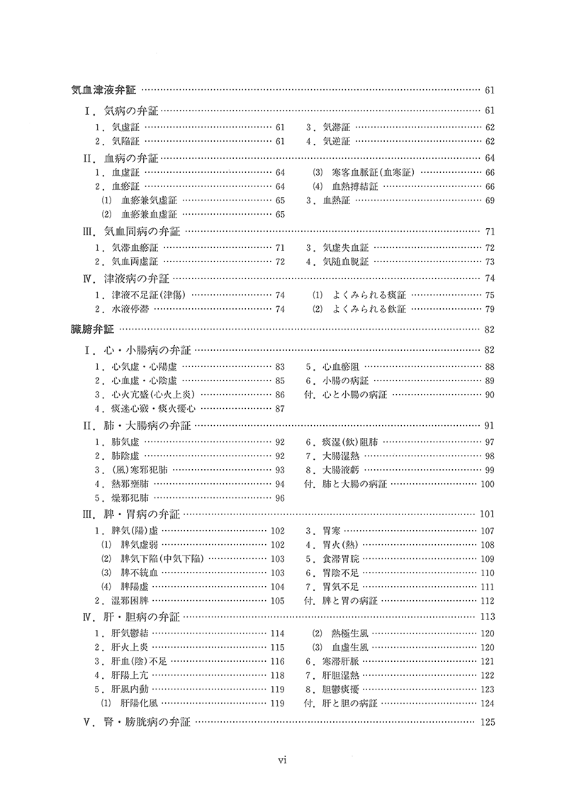 中医診断学ノート