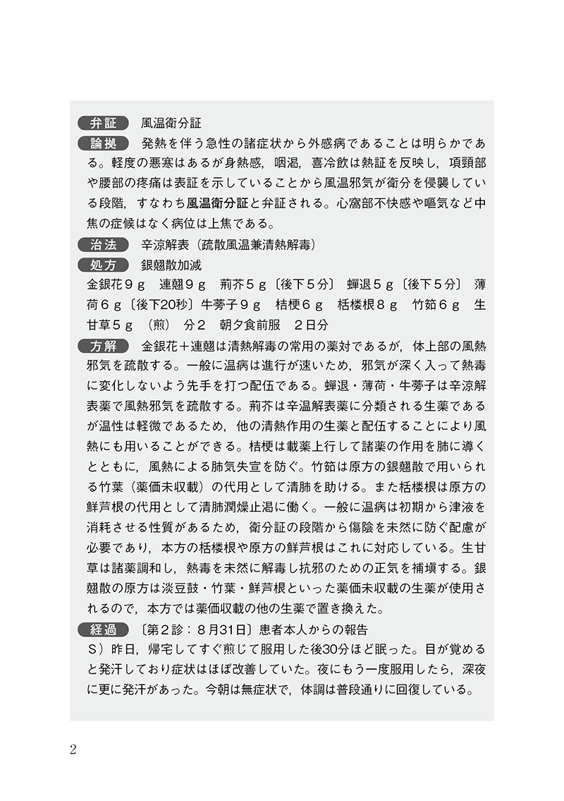 漢方診療のための中医臨床講義