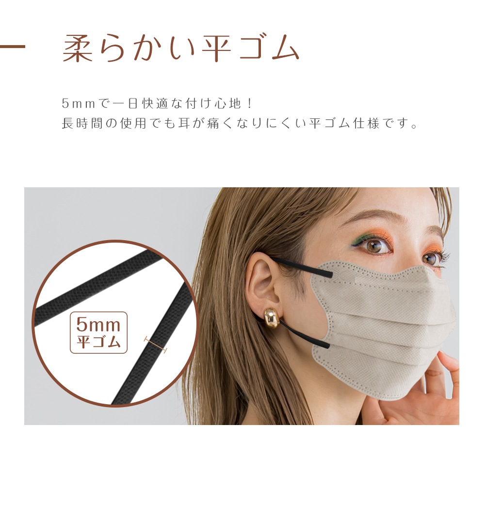 4Dバイカラーマスク 1袋/20枚 Dozza | すべての商品 | CICIBELLA