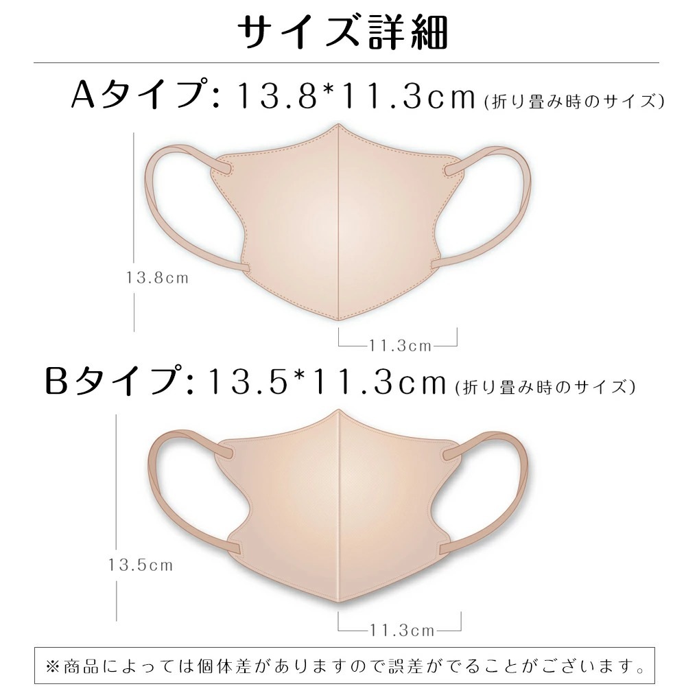 不織布マスク 50枚×10箱 立体マスク 20枚×10箱 血色マスク3Dマスク 20