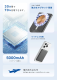 [2�ĥ��å�]MagSafe ��Х���Хåƥ꡼ ������ iphone 5000mAh �磻��쥹����