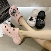 ブラックベアジビッツクロッグ厚底サンダル◆シューズ　厚底サンダル|シューズ