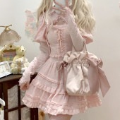 ジャガードキャミトップ+ケーキスカート+ショートジャケットセットアップ◆セットアップ　ガーリー系　ワンサイズ|セットアップ|ファッションカテゴリー