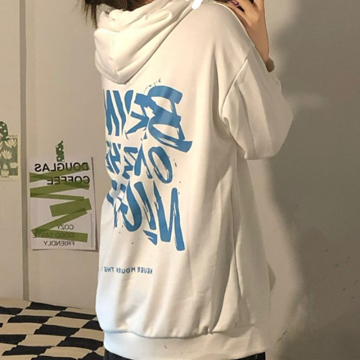 期間限定40%OFF】裏起毛バックプリントパーカー◇トップス パーカー M
