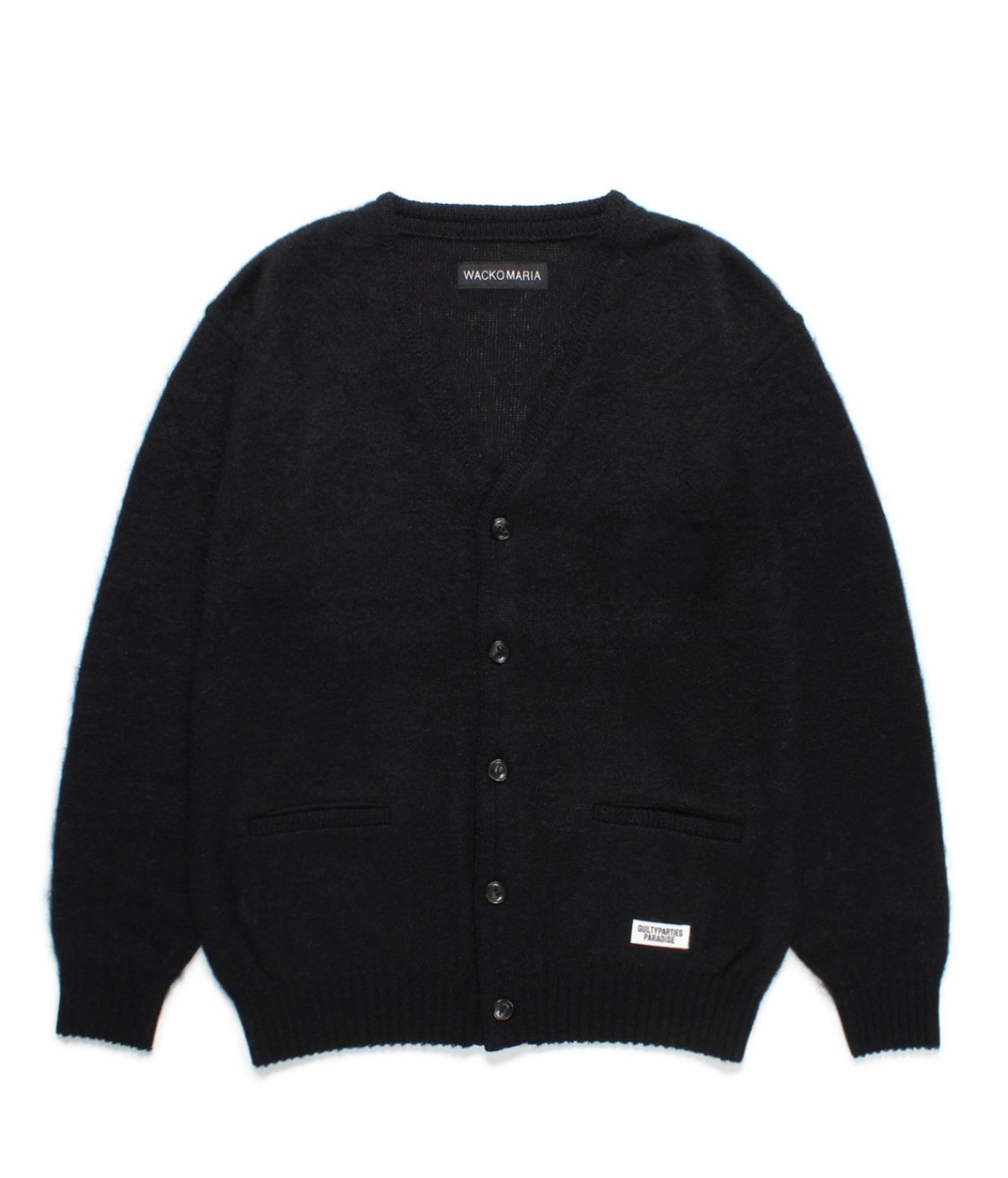 ワコマリア　XL WACKO MARIA/WOLF'S HEAD / HEAVY WEIGHT SWEAT SHIRT（BLACK