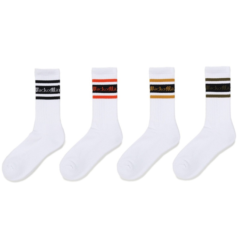 最大52％オフ！ 新品 WACKOMARIA 23SS STRIPED JAQUARDPOLO L arcielo