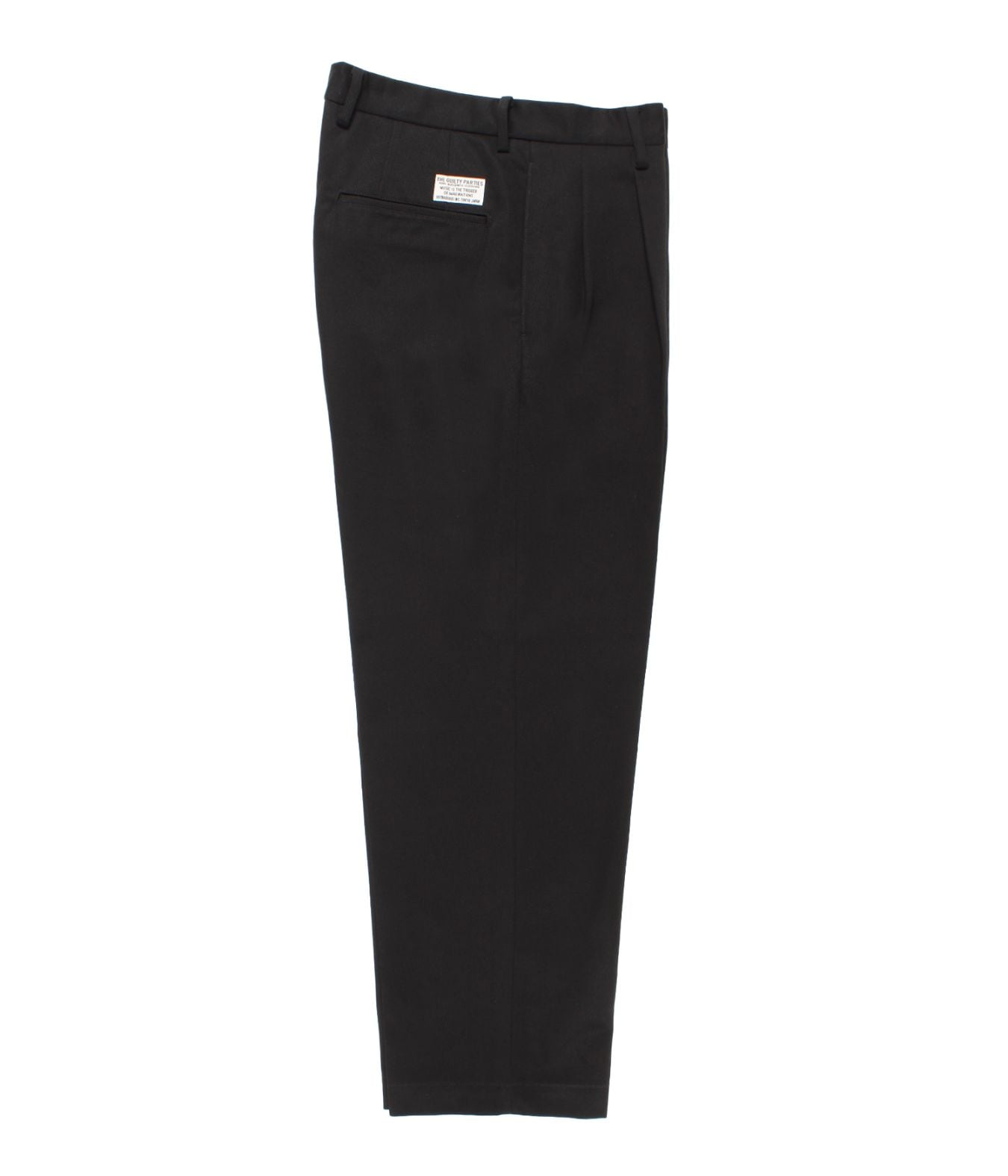 BURGUNDY - DOUBLE PLEATED CHINO TROUSERS (TYPE-1) 25FW-WMP