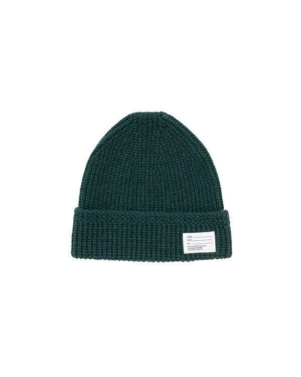 visvim / KNIT BEANIE (W/WS) (0123203003013) GREEN