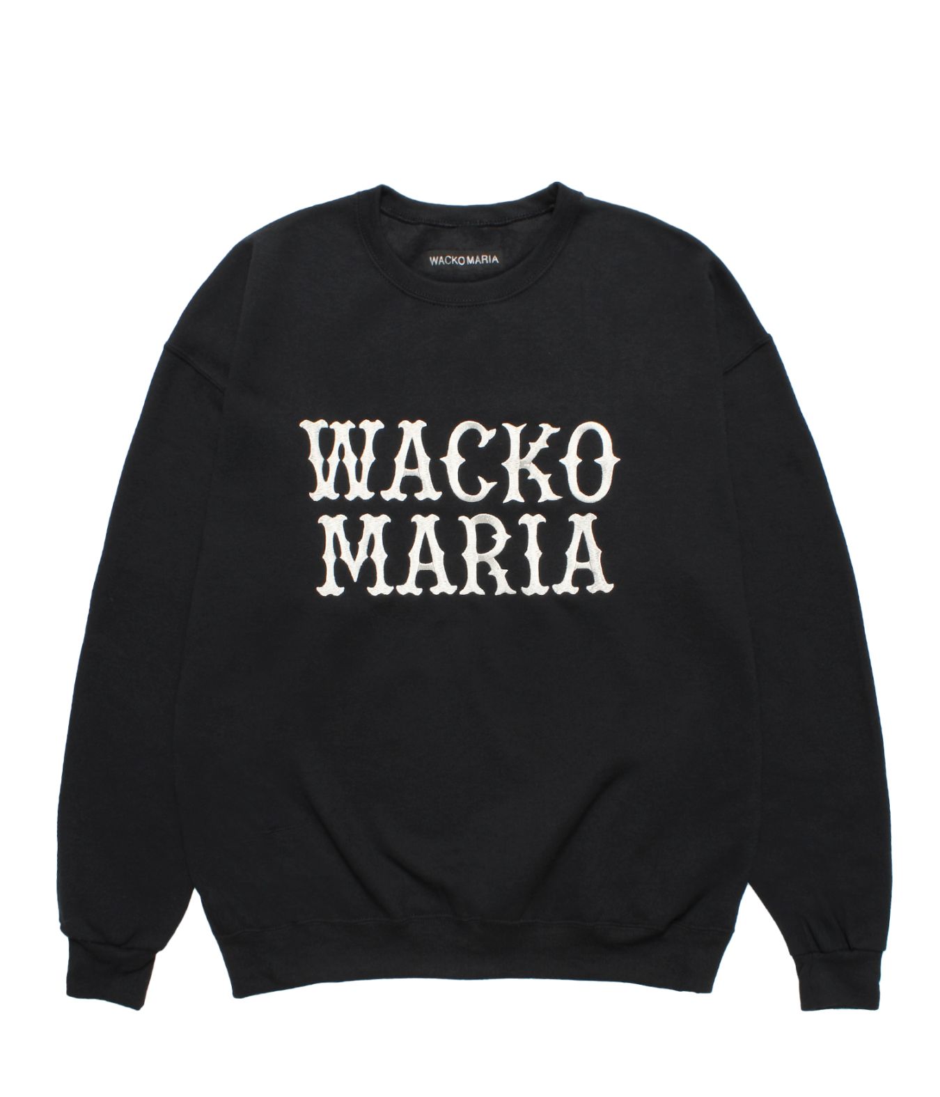 wackomaria 50'シャツ 黒/水色(2022ssアイテム) wackomaria 50'シャツ 黒/水色(2022ssアイテム) wackomaria 50