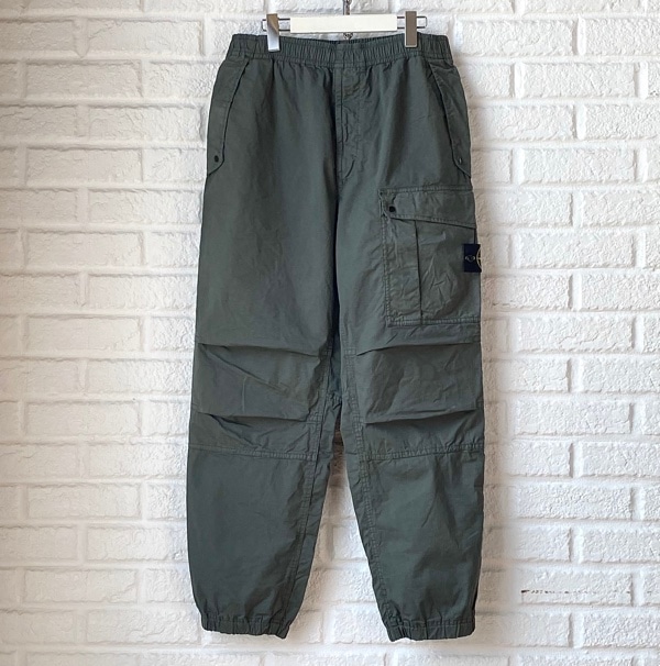 STONE ISLAND 30510 SUPIMA COTTON TWILL STRETCH-TC ルーズフィット