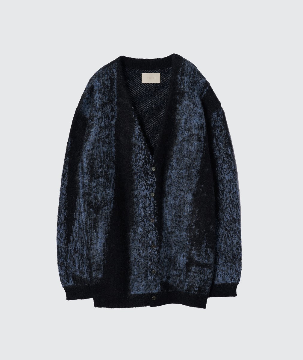 WACKO MARIA/MOHAIR KNIT CARDIGAN（ネイビー） WACKOMARIA ワコマリア