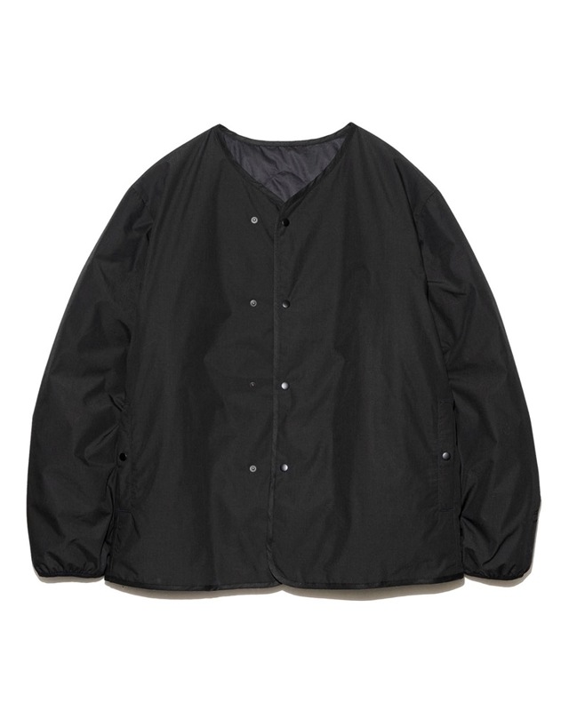 Reversible Down Cardigan (CH_Charcoal) SUAF361