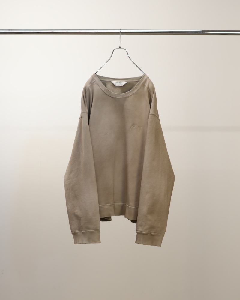JUMBO SB SWEAT 3/4 DMGD (U.D.) マスタード 5 JUMBO SB HOODIE P.O. DMGD (U.D.) | Visvim Official North