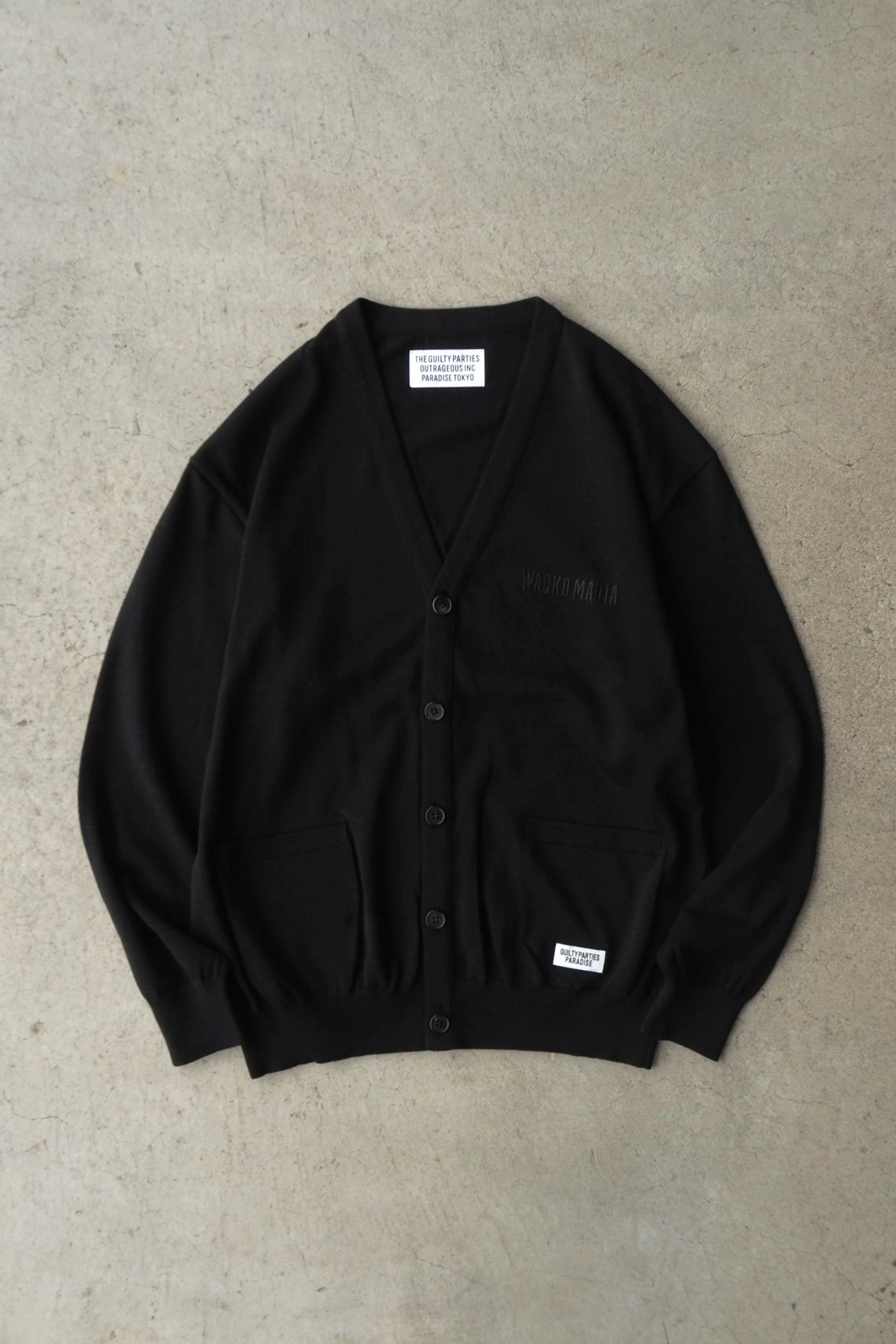 ワコマリア カーディガン ウール 12aw WACKO MARIA/ワコマリア/MOHAIR KNIT CARDIGAN ( TYPE-2