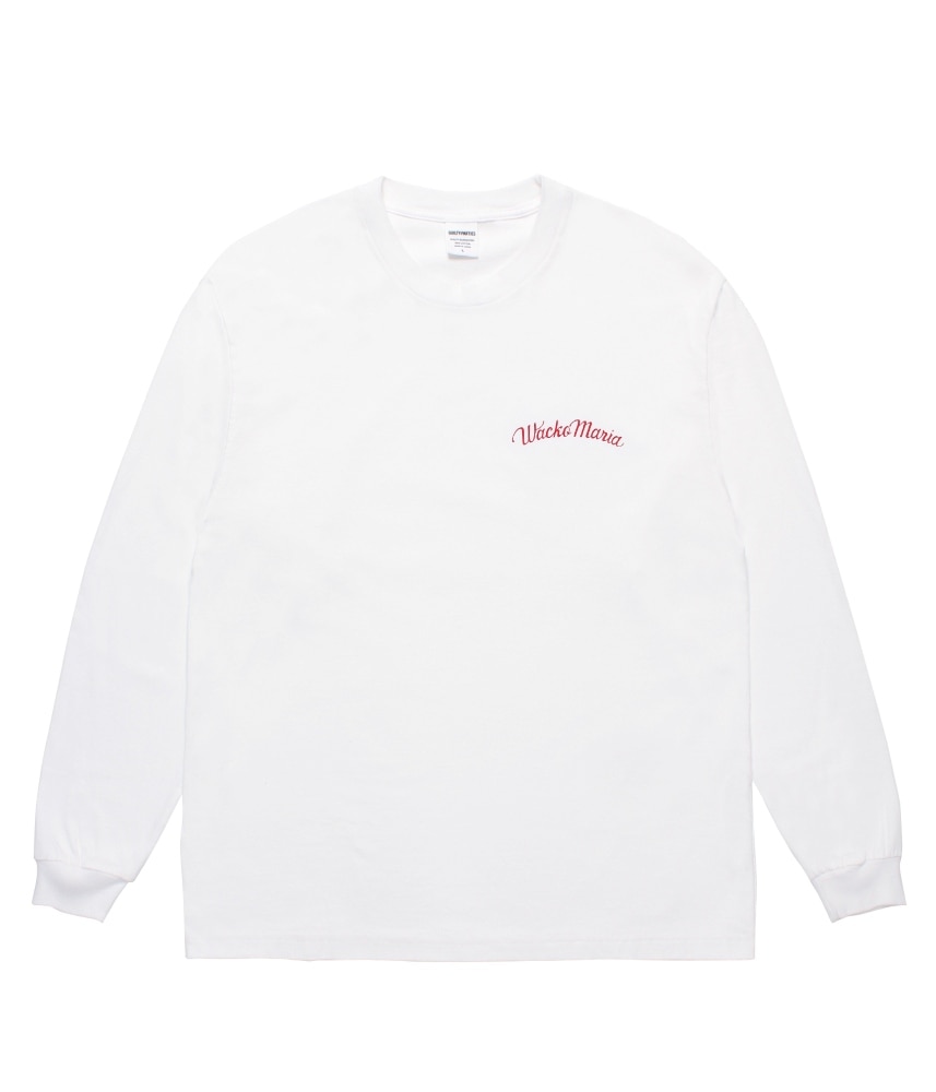 新品 WACKO MARIA 25AW WASHED LONG カットソー WH 25AW】WASHED HEAVY WEIGHT CREW NECK LONG SLEEVE T-SHIRT