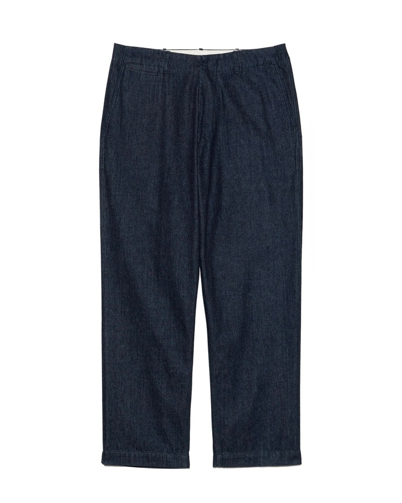 WACKOMARIA DOUBLE PLEATED CHINO ネイビー WACKO MARIA