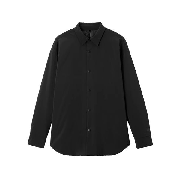 【I/O】 インサレーテッド ライトウェイト シャツ DU5FJKI5M BLACK
