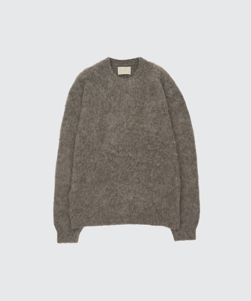 【TEXT】 BABY ALPACA SCALF　チャコールグレー Scarf 100% Baby Alpaca Grey – All·paca