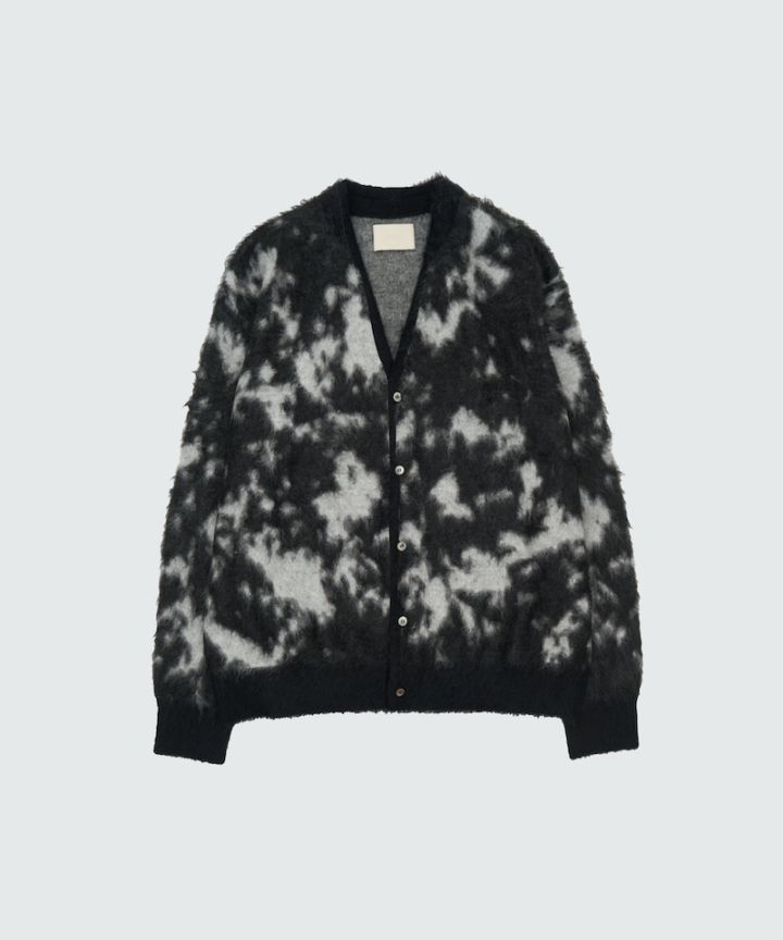 WACKOMARIA カーディガン Mサイズ ブラック WACKO MARIA｜MOHAIR CARDIGAN (BLACK) 25FW-WMK-KN20の通販
