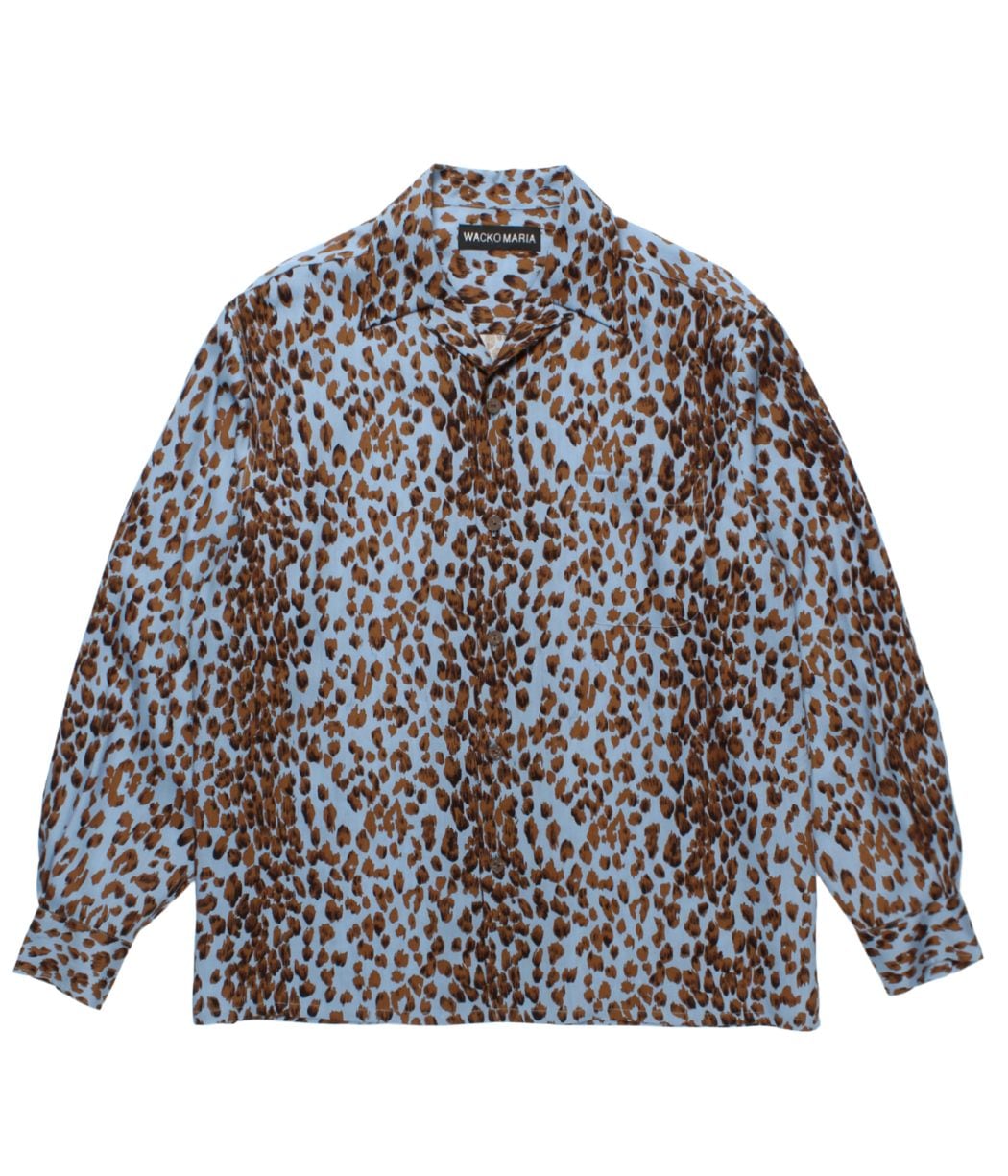 PEEL&LIFT ピールアンドリフトflat collar shirt blue regency