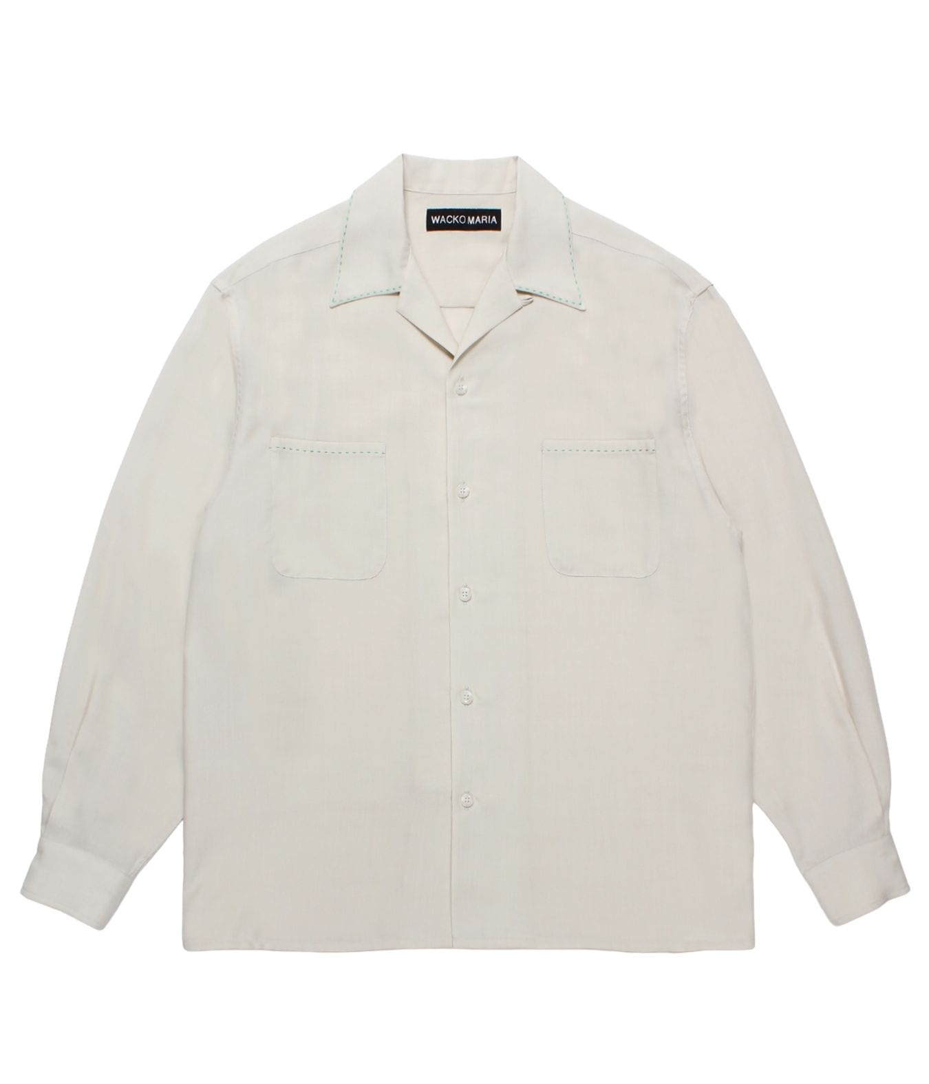 PEEL&LIFT ピールアンドリフトflat collar shirt blue regency