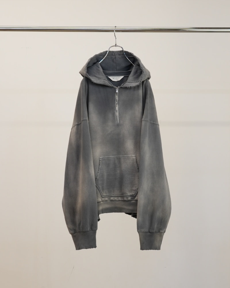 2026SS】LIGHT LOOP ZIP HOODIE (BLACK) ANC-CT148 - CIENTO公式通販