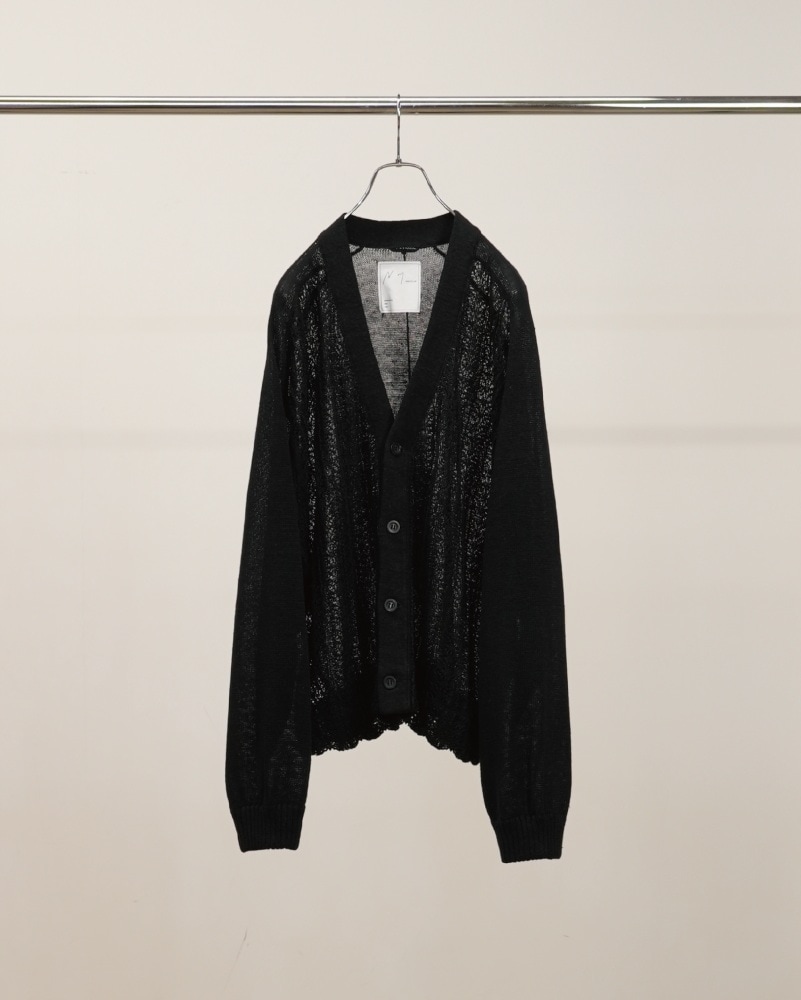 WACKO MARIA｜MOHAIR CARDIGAN (BLACK) 25FW-WMK-KN20の通販