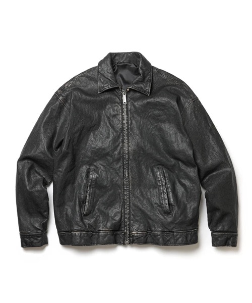 ⭐︎大人気⭐︎vintage sheep leather B-3ジャケットL VINTAGE SHEEP LEATHER JACKET/L | 古着屋FERANTRACING【公式