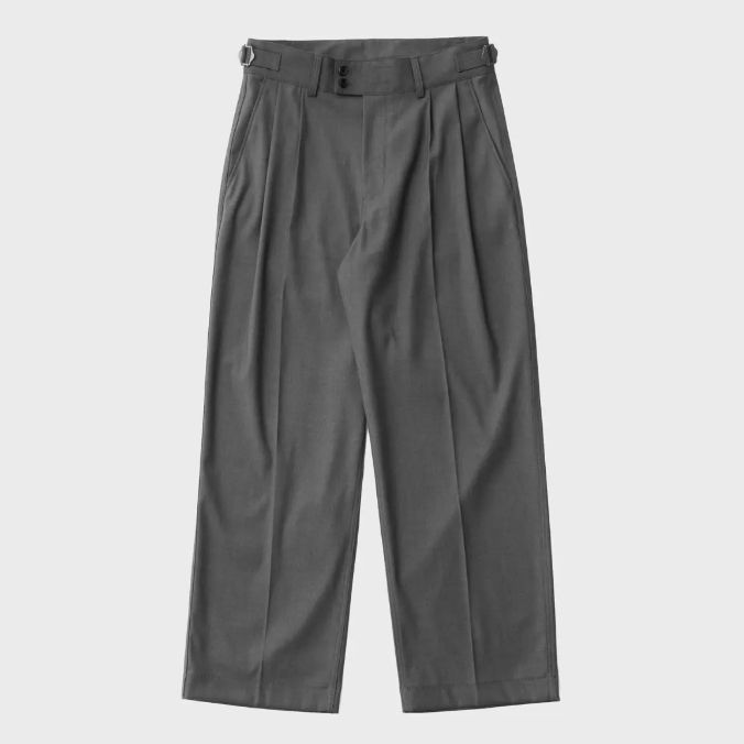 SANTIAGO SLACKS (Heather Gray) AOEFPT004 