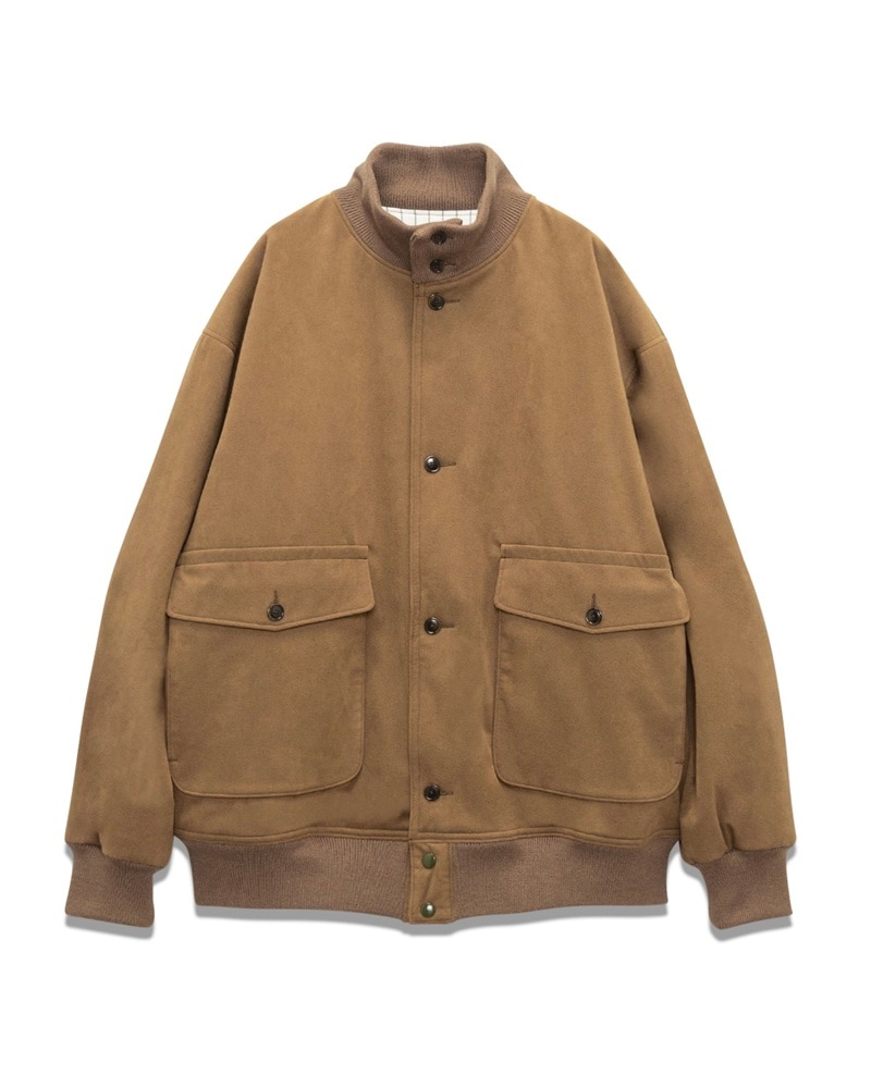 visvim / KEESEY CHECK DOWN JKT (0125105013001) BEIGE