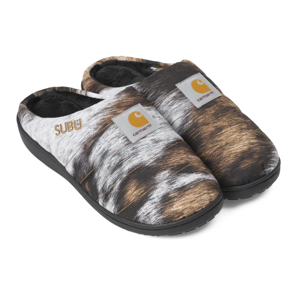 carhartt WIP SUBU FOR CARHARTT WIP CORDURA SLIPPERS Wild Dog Print